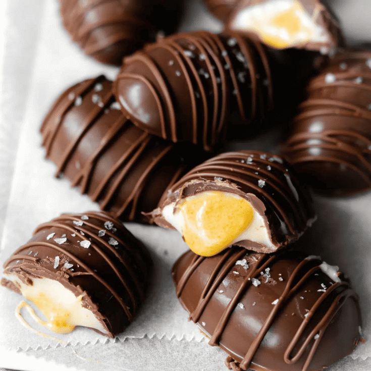 Vegan creme eggs made after reading these Easter treat recipes