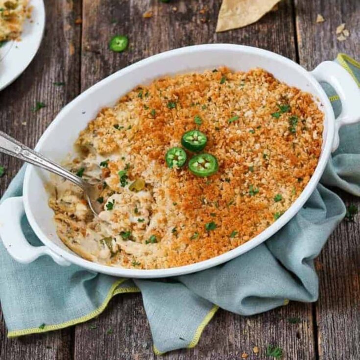 Vegan jalapeno popper dip