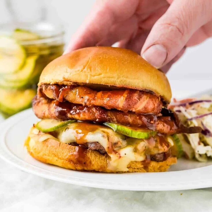 BBQ bacon burger