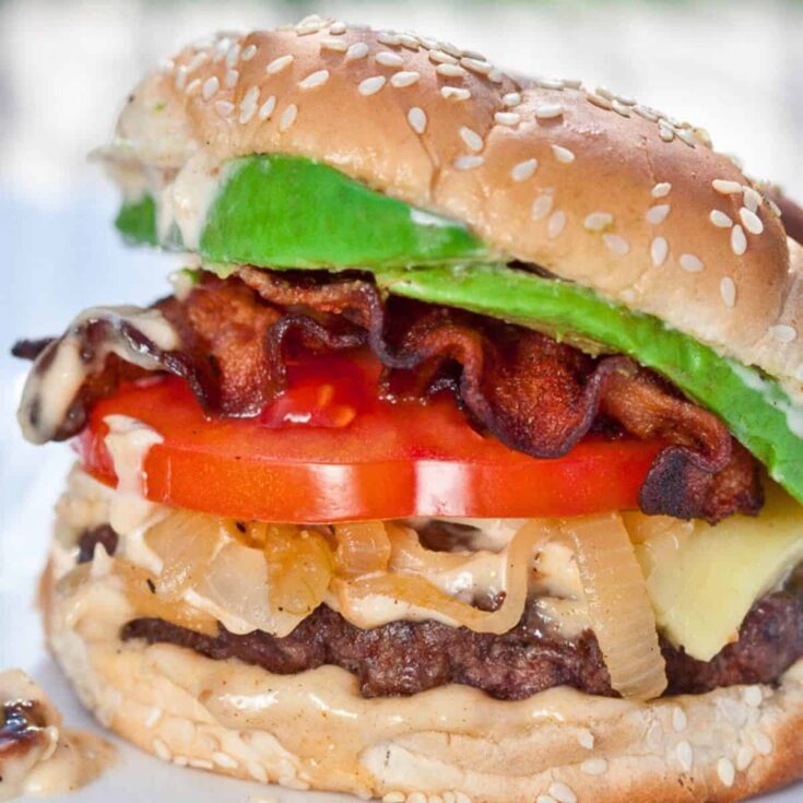 BLT burger