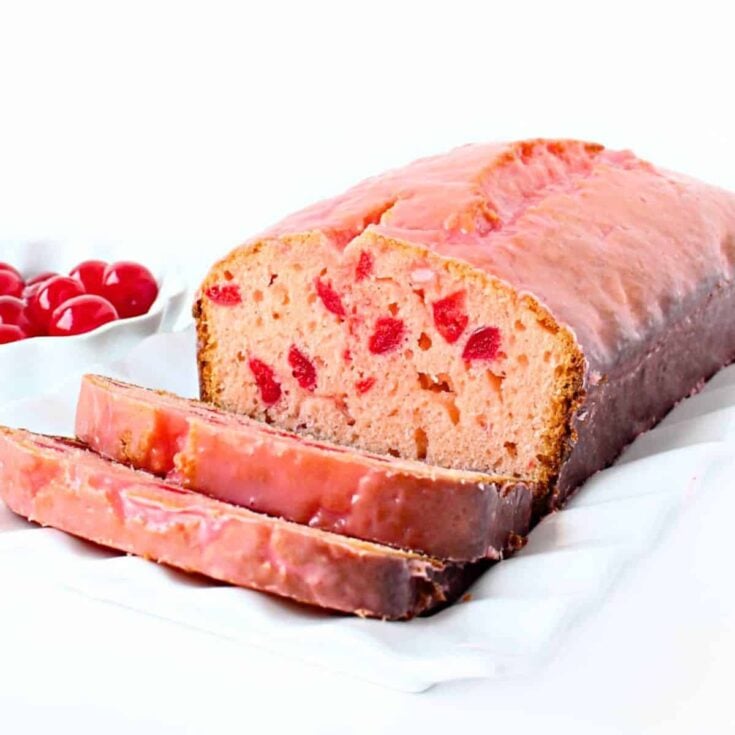 Sliced Bob Evans cherry bread recipe
