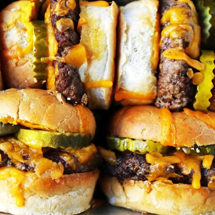 Cheeseburger sliders