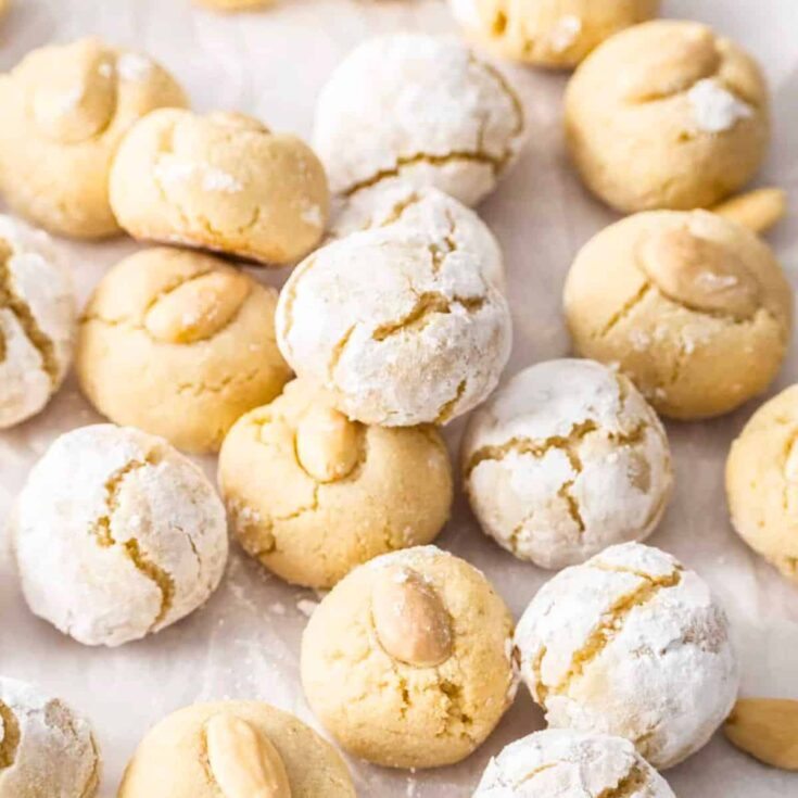 Chewy Amaretti cookies