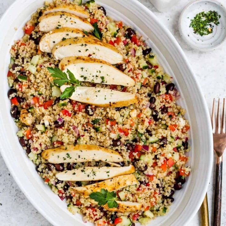 Chicken quinoa salad