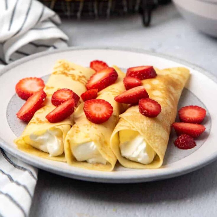 Classic French crepes