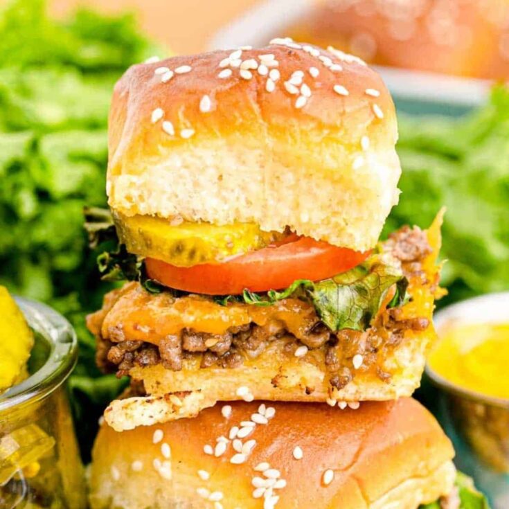 Cheeseburger sliders