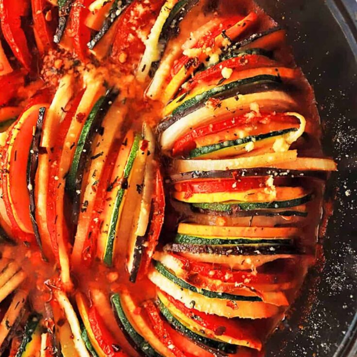 Homemade ratatouille