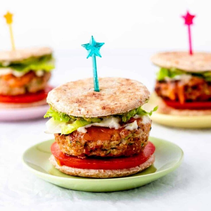 Turkey burger sliders