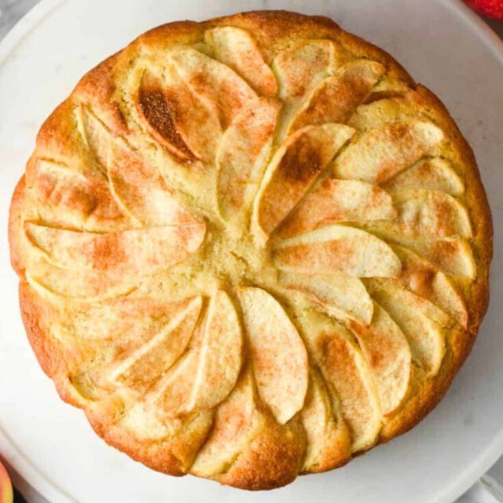 French apple cake