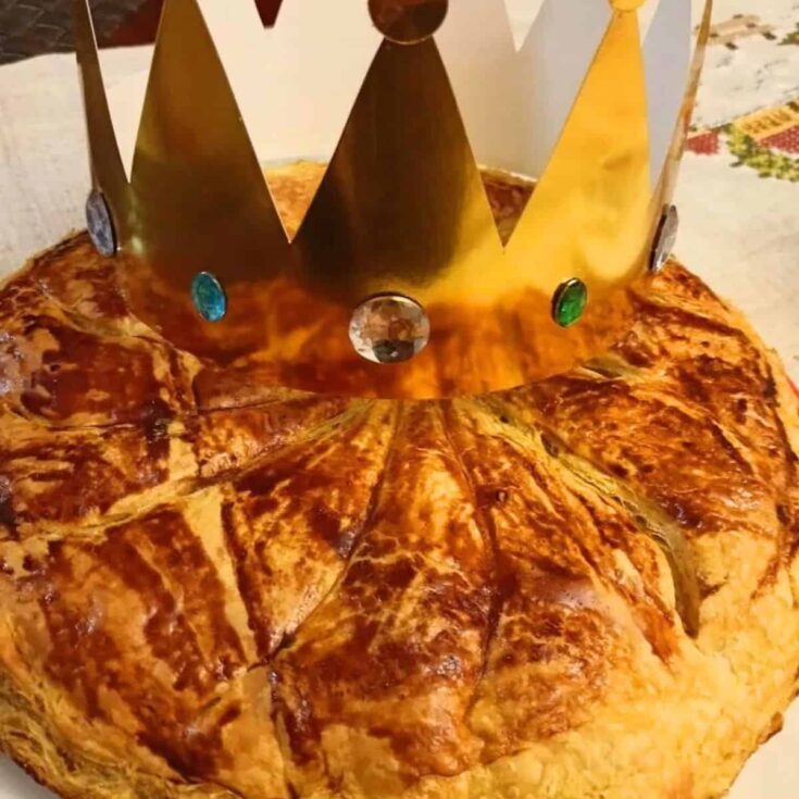 Galette des rois French king's cake