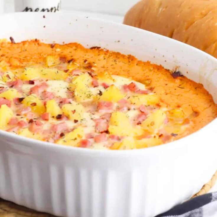 Hawaiian pizza dip