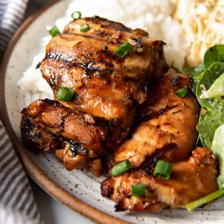 Huli huli chicken made after reading these Hawaiian recipes