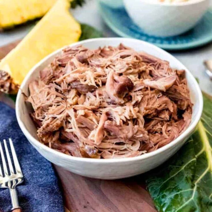 Kalua pork made after reading these Hawaiian recipes