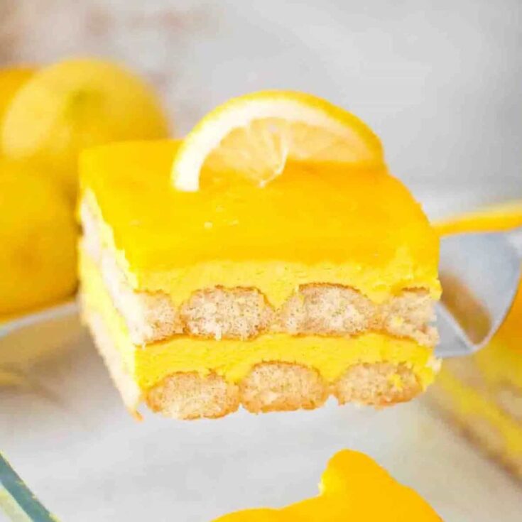 Limoncello Tiramisu made after reading these Italian desserts