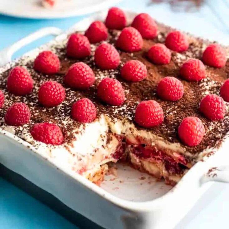 Raspberry Tiramisu