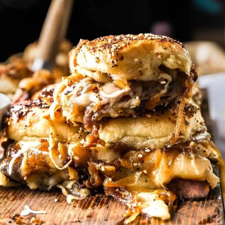 Roast beef sliders