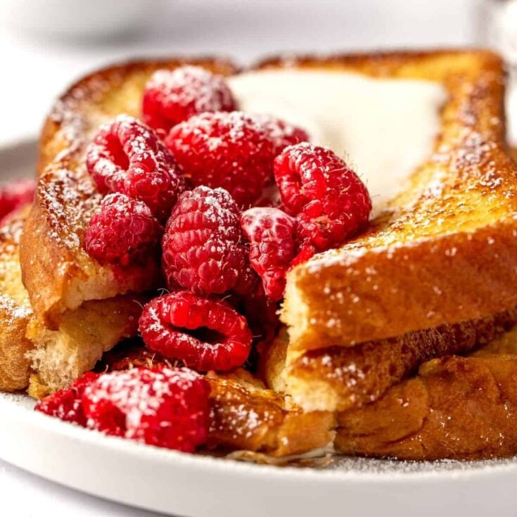 RumChata French toast made after reading these Valentine's breakfast ideas