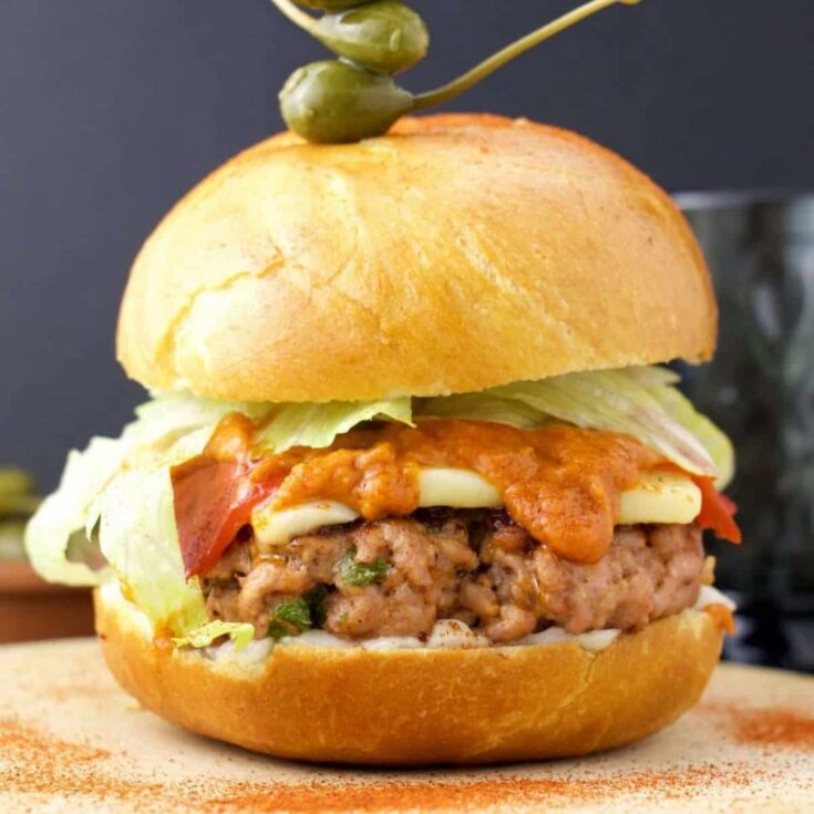 Spanish burger