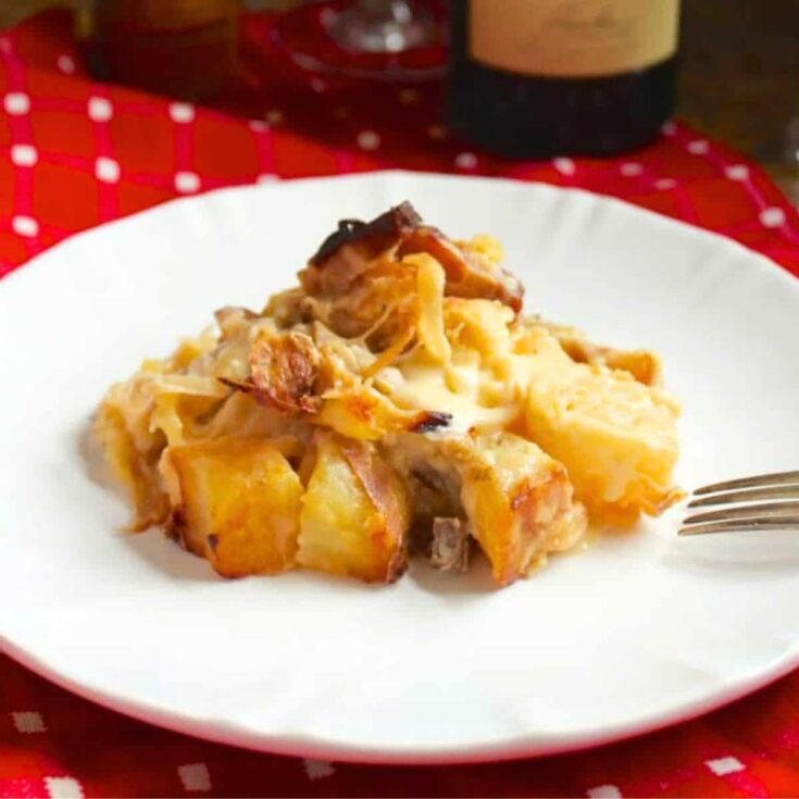 Tartiflette made after reading these French dinner recipes