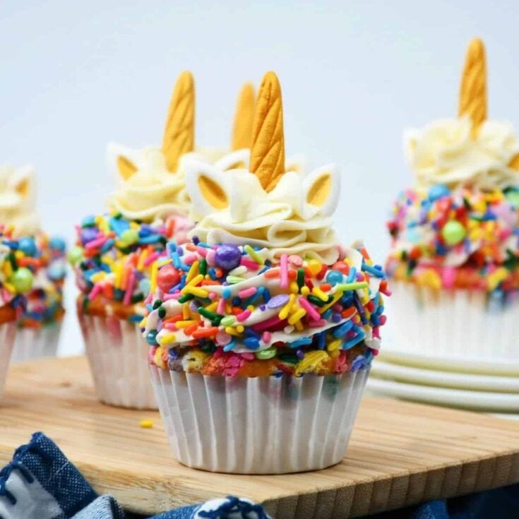Unicorn cupcakes
