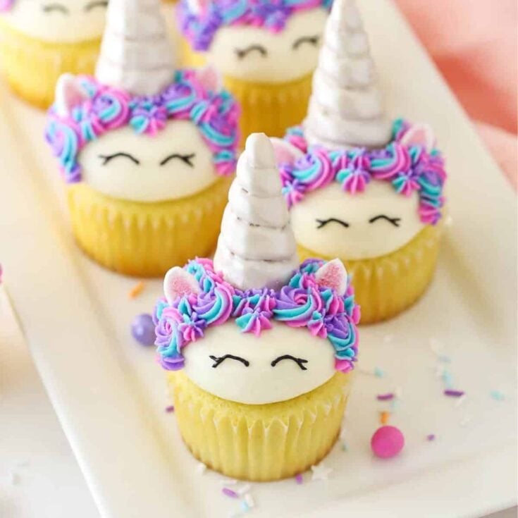 Unicorn cupcakes