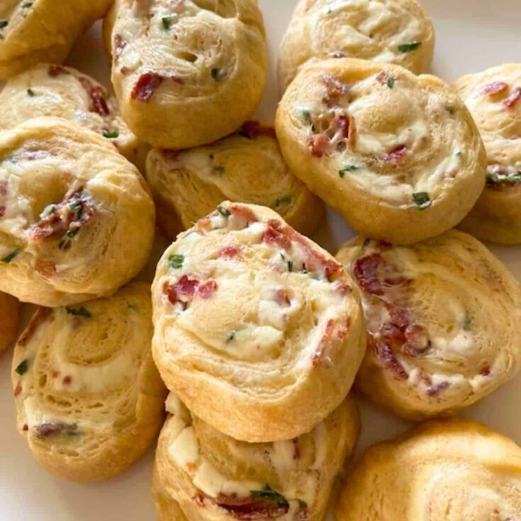 Bacon cream cheese crescent rolls