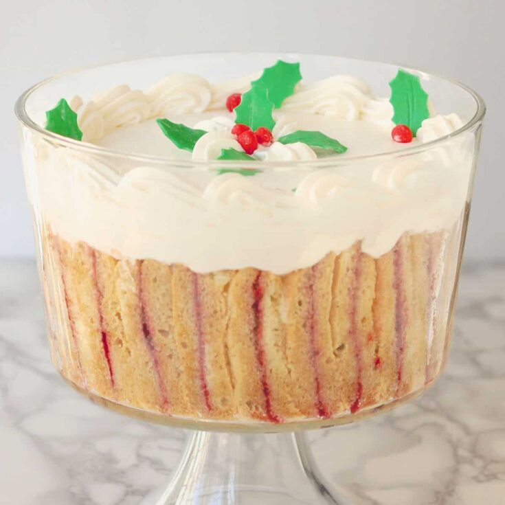 Classic sherry trifle