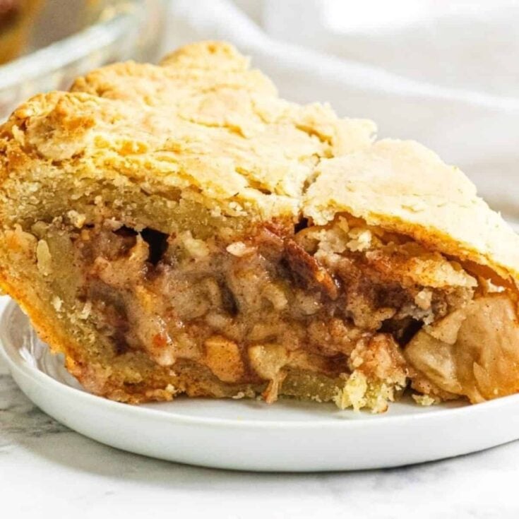 Farm fresh apple pie
