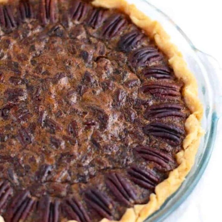 Gluten free fudge pecan pie
