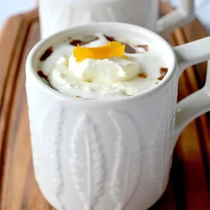 Italian hot chocolate made after reading these Hot chocolate recipes