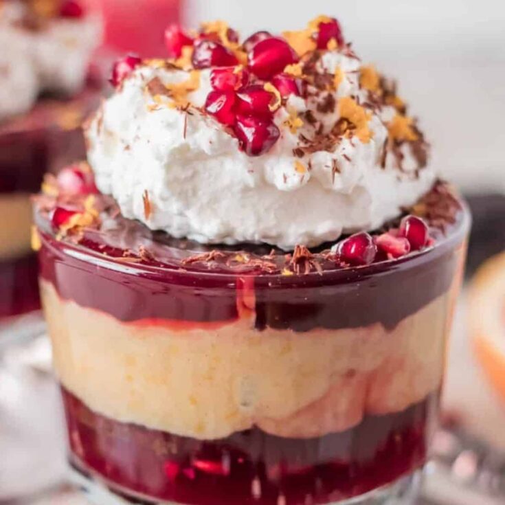 Mexican chocolate trifle