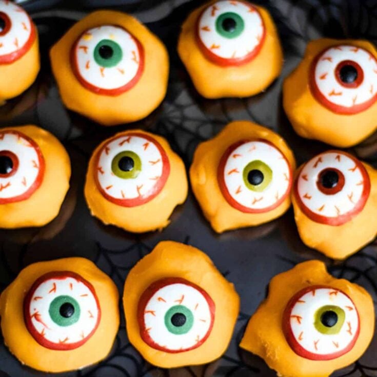Monster eyes truffles