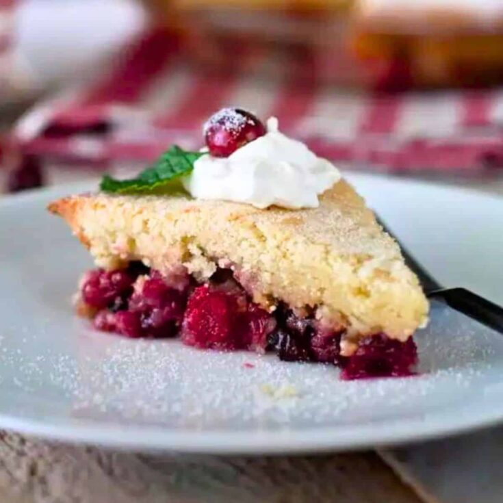 Nantucket cranberry pie made after reading these Thanksgiving pie recipes