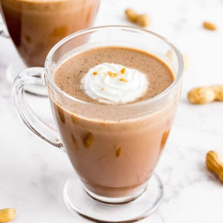 Slow cooker peanut butter hot chocolate