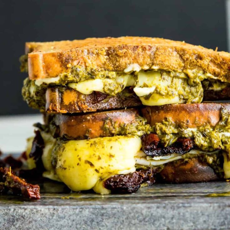 Turkey pesto sandwich made after reading these super sandwich recipes