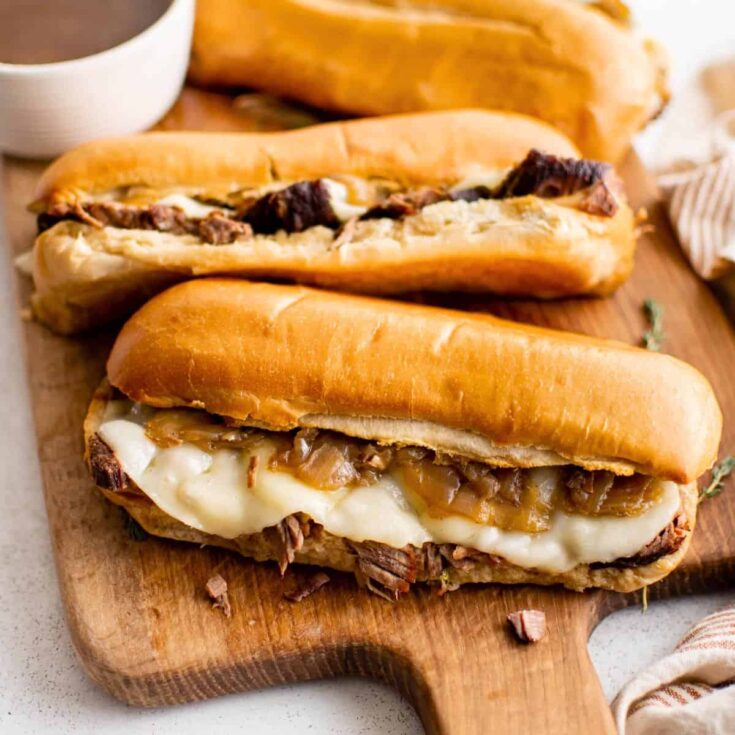 French dip sandwich made after reading these super sandwich recipes