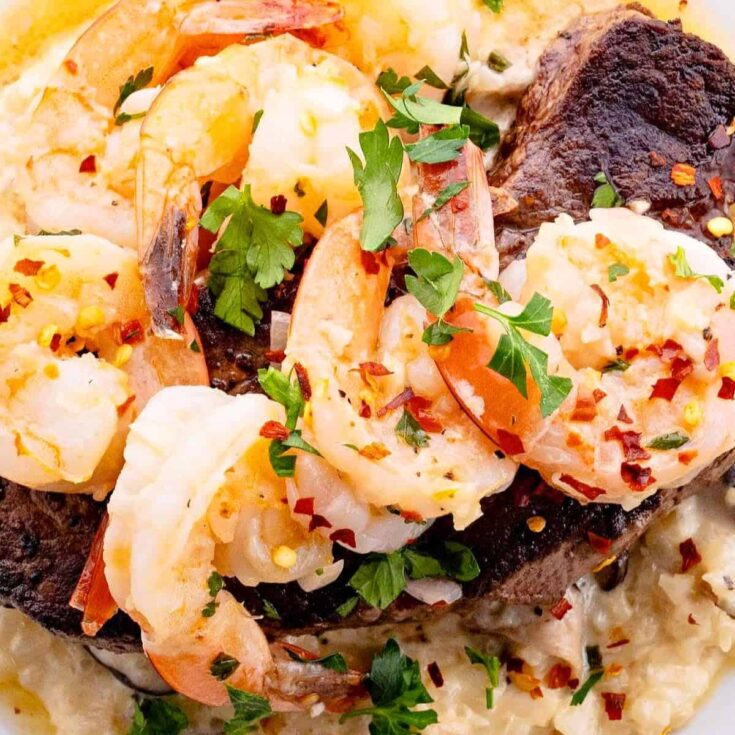 The ultimate surf and turf made after reading these Date night dinners