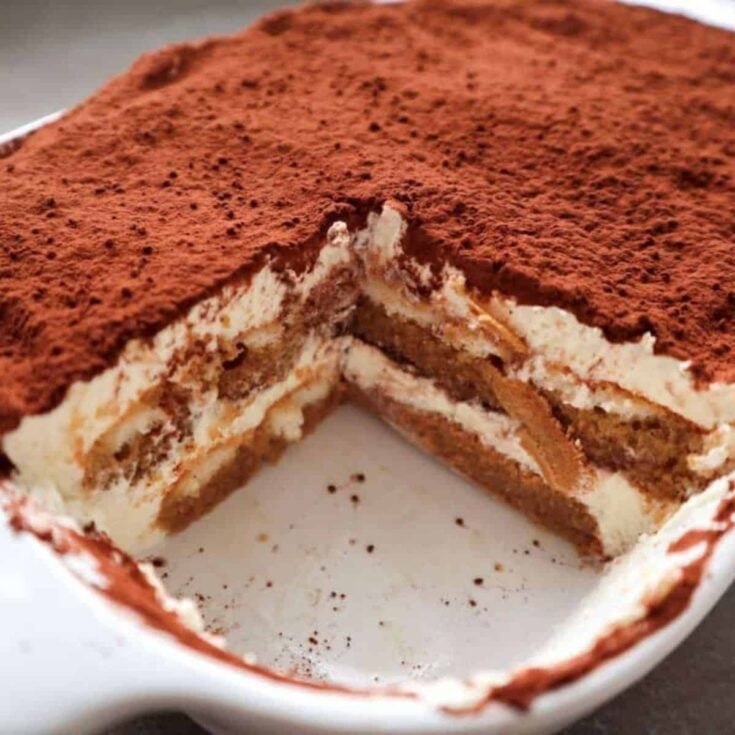 Tiramisu made after reading these 80s nostalgia food