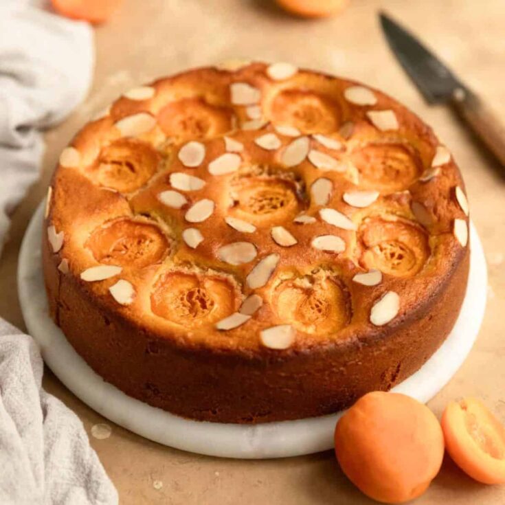 Apricot cake made after reading these Summer cake recipes