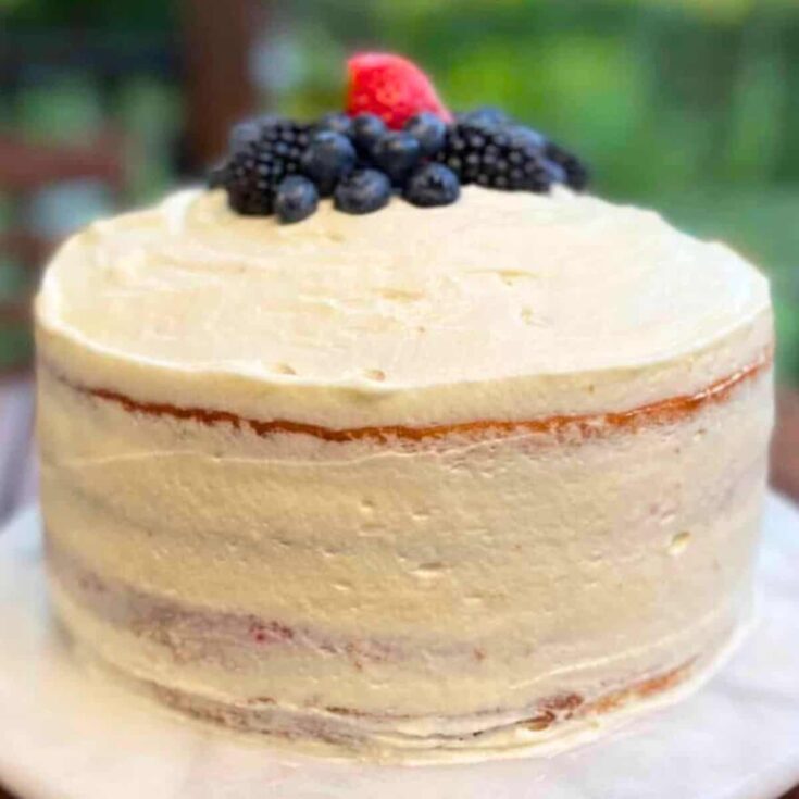 Berry chantilly cake made after reading these Summer cake recipes