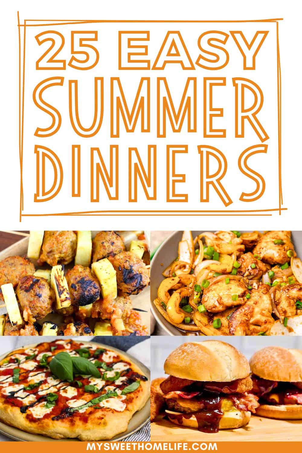 25 easy summer dinners to put on rotation | My Sweet Home Life