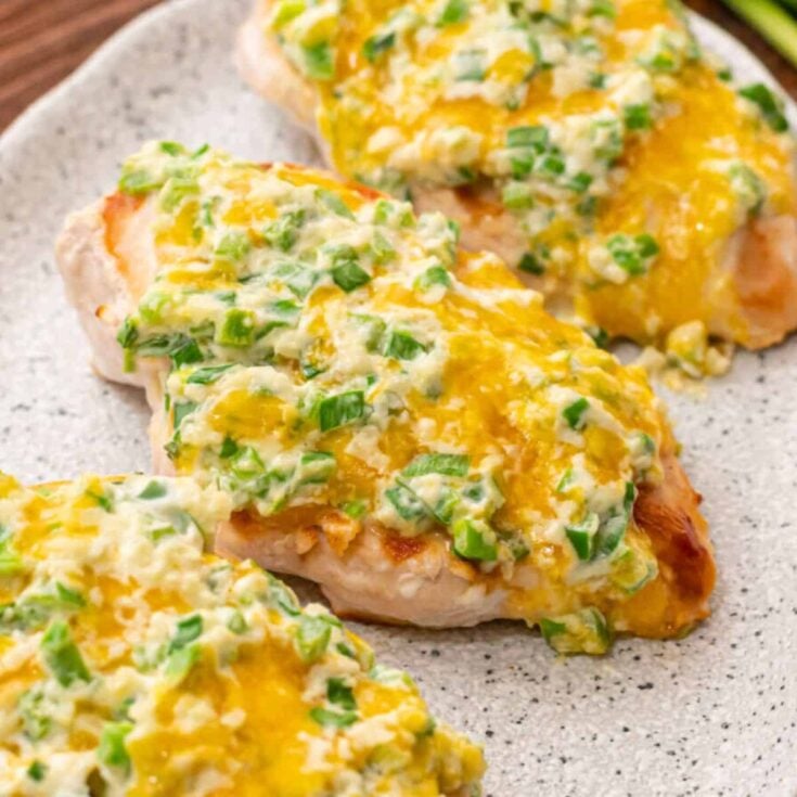 Jalapeno popper chicken made after reading these summer dinner ideas