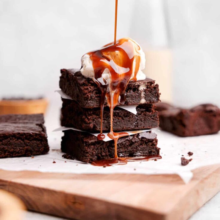Fudgy nut-free brownies