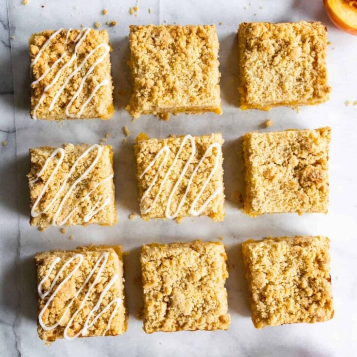 Peach bars