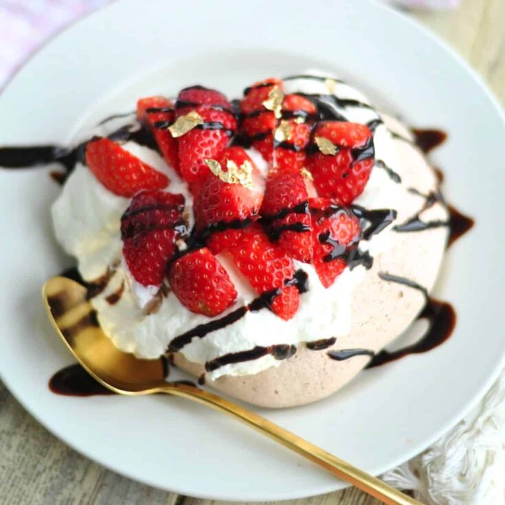 Chocolate pavlova made after reading these unique dessert recipes