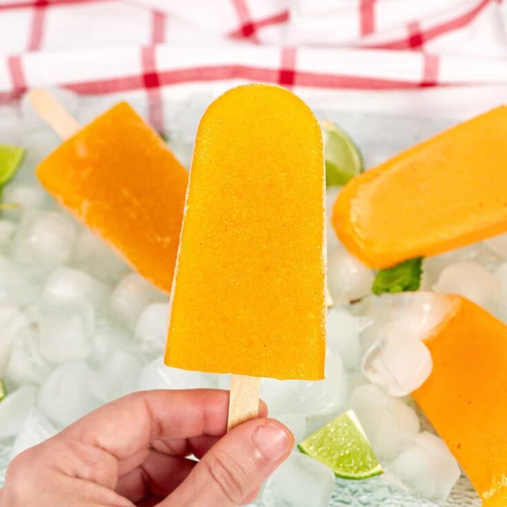Mango popsicles