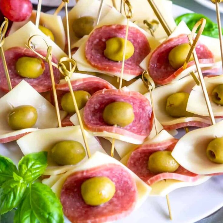 Salami appetizer