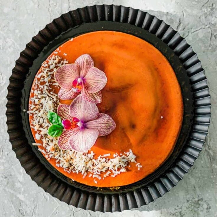Flan de coco