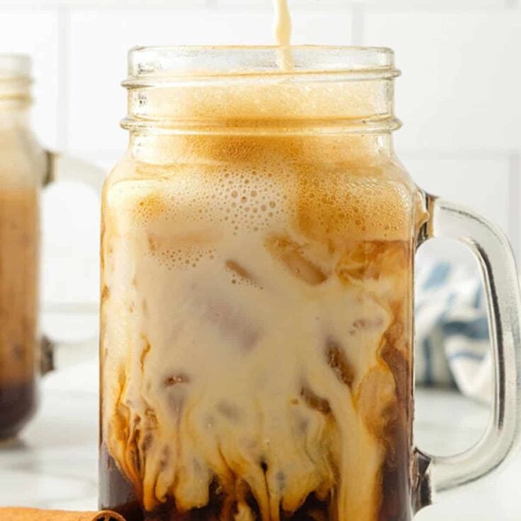 Starbucks copycat iced cinnamon dolce latte