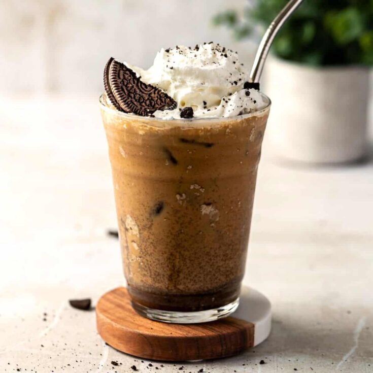 Oreo iced coffee
